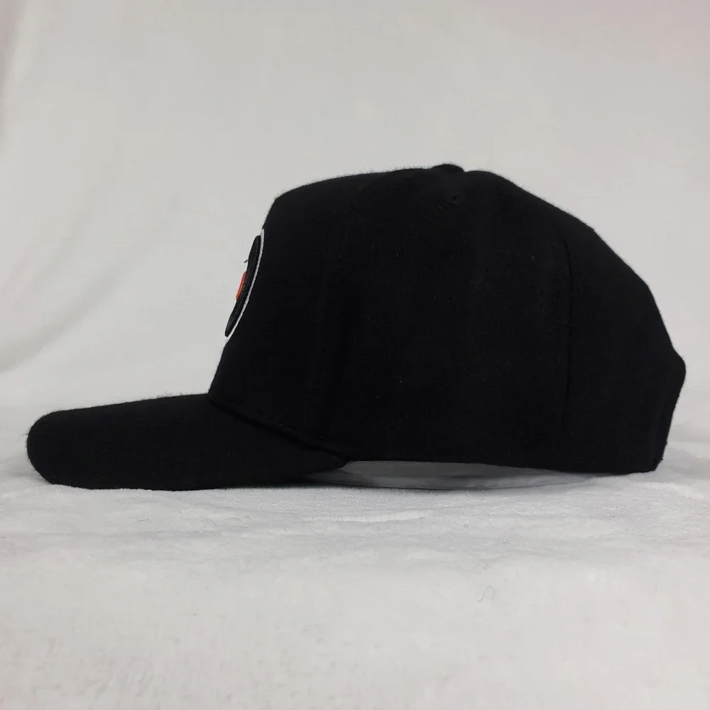 Philadelphia Flyers Mitchell & Ness NHL Pro Fit Snapback Hat Cap 3D Logo NWT‎